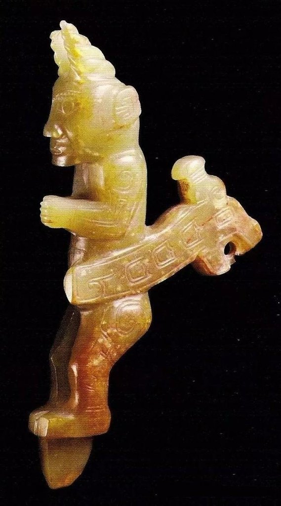 J659西周圓雕玉立人(高9.7厘米)- 1993年山西曲沃縣北趙村晉侯墓地63號墓出土1.jpg