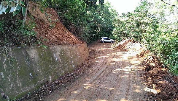 後山泥濘的路段