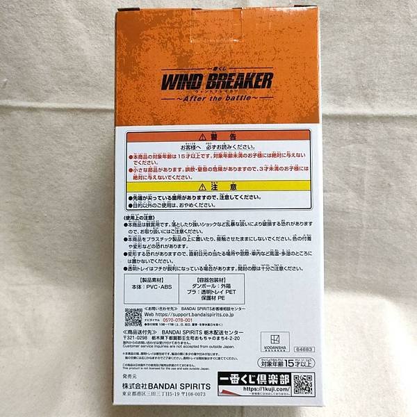 日本代購開箱記趣～～～防風少年一番賞 A賞櫻遙+B賞隼飛 巨