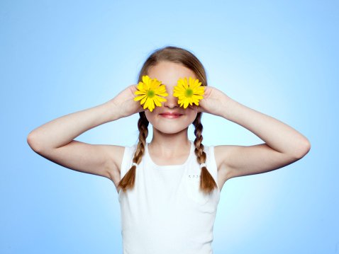 flower face