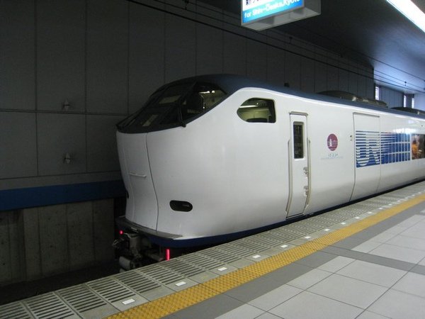 這是去關西機場的快車