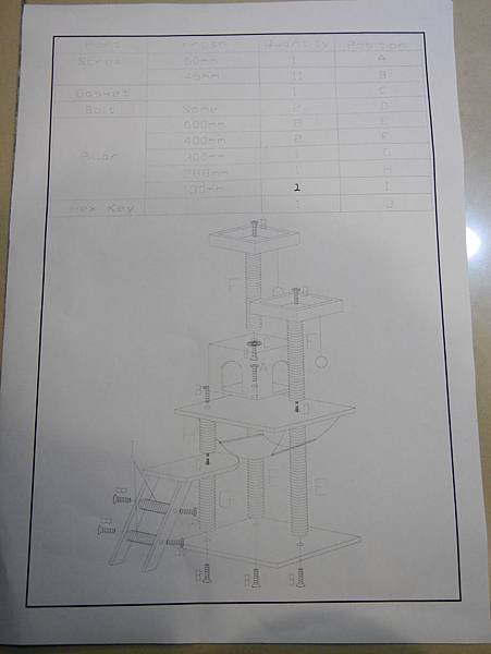  豪華貓爬架 貓跳台 貓窩 貓屋 貓吊床 貓玩具 (7)