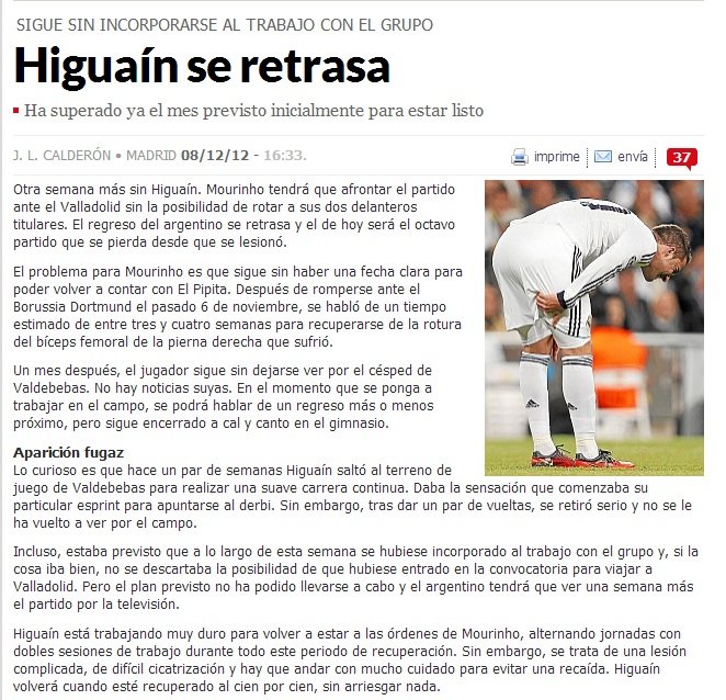 higuain marca