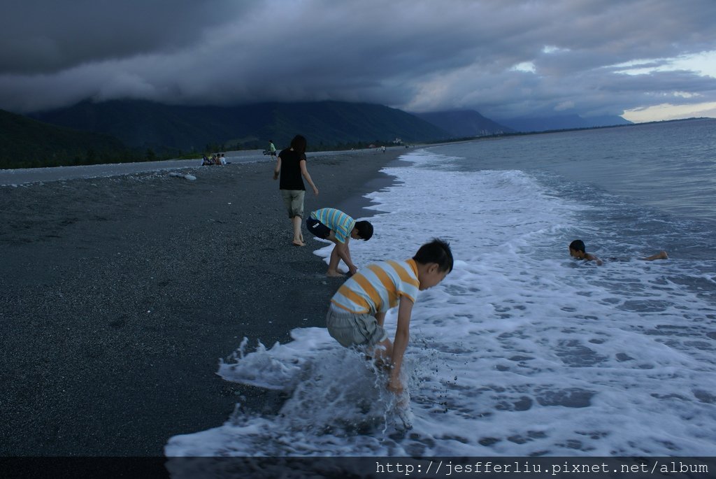 2008坤靈全家夏日遊80-花蓮七星潭