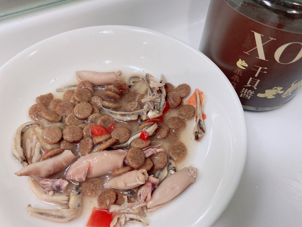 毛孩開胃好物推薦｜乖乖吃飯｜吃飯大師干貝醬｜嚴選海味濃郁精華