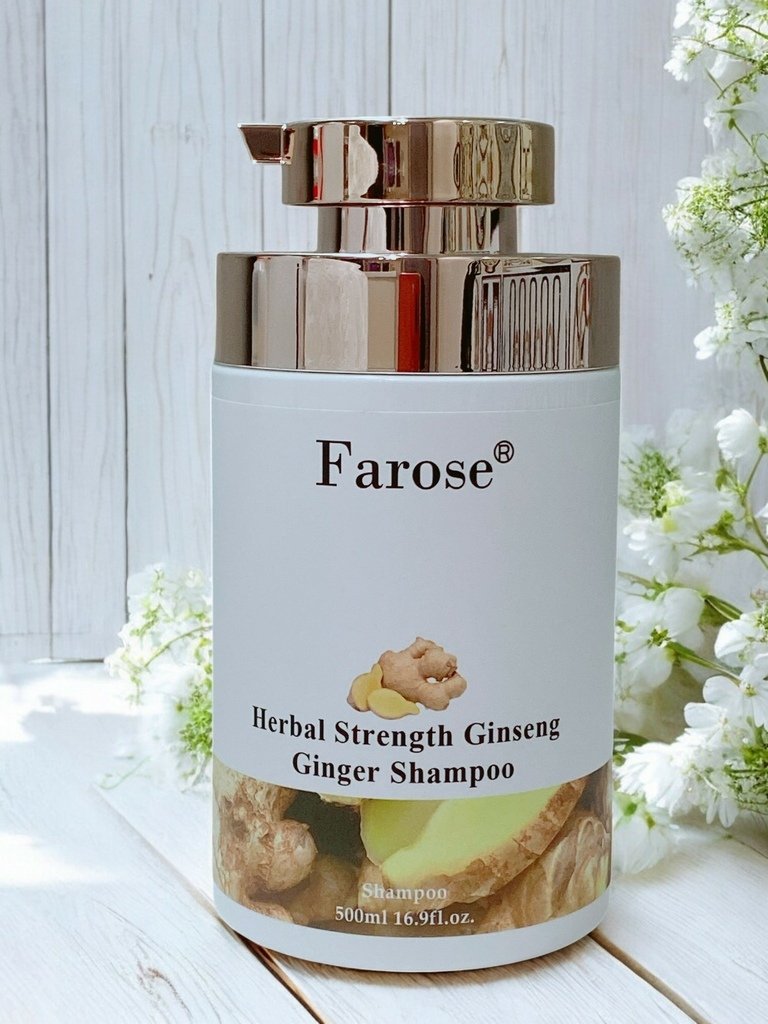 扁塌出油洗髮露推薦｜Farose髮諾絲｜蔘薑洗髮露｜pH弱酸