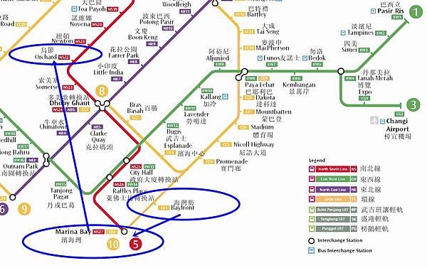 金沙到烏節路線