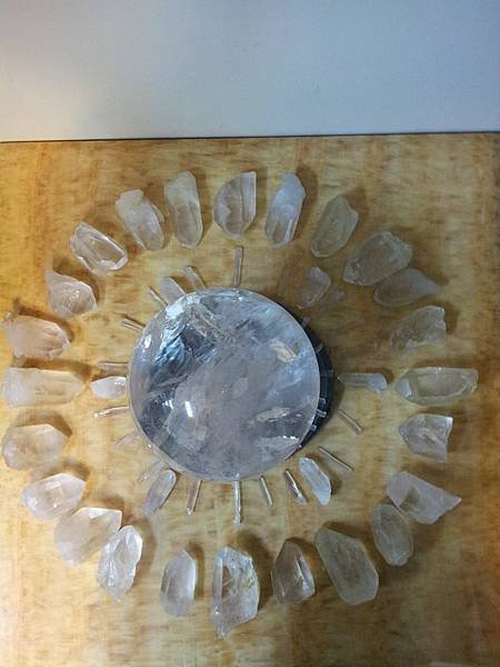 Lemurian 水晶球 &amp; Lemurian 小baby  