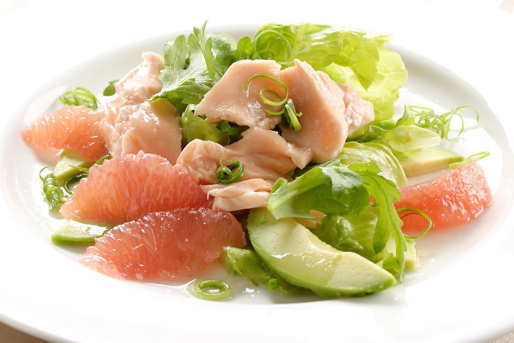 Roasted Salmon with Pomelo &amp; Avocado Salad-A1.JPG