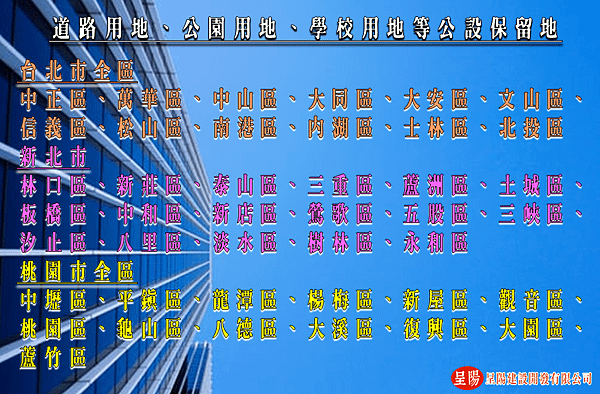 道路用地、公園用地、學校用地等公設保留地-土地買賣，土地開發，不動產買賣-呈陽建設開發有限公司.png