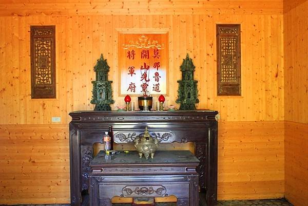 紀念館供後人祭祀之靈位