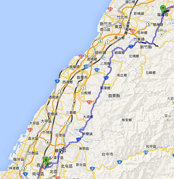 環島路程第1天