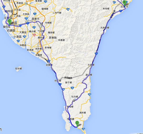 環島路程第3.4天