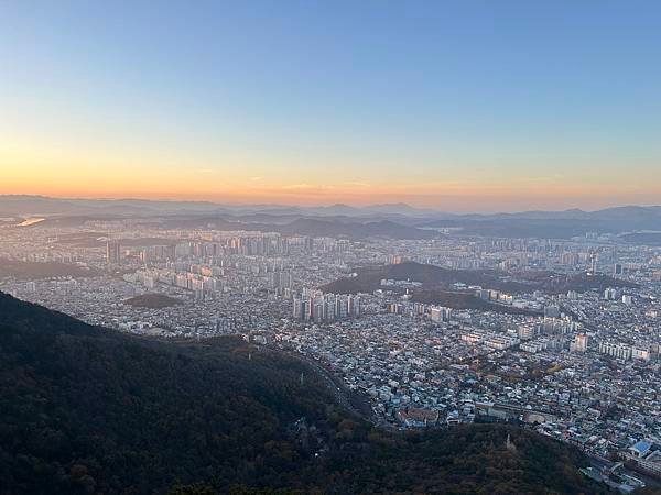 2023 韓國釜山痛風之旅 大邱 前山公園夜景