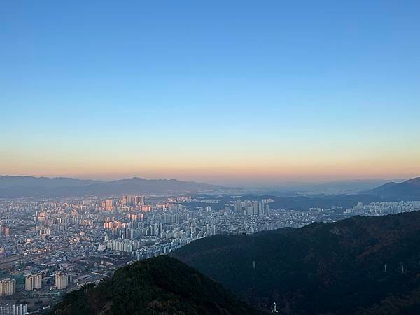 2023 韓國釜山痛風之旅 大邱 前山公園夜景