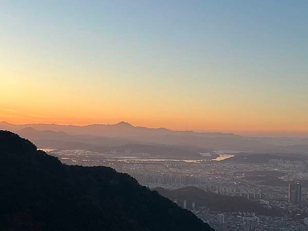 2023 韓國釜山痛風之旅 大邱 前山公園夜景