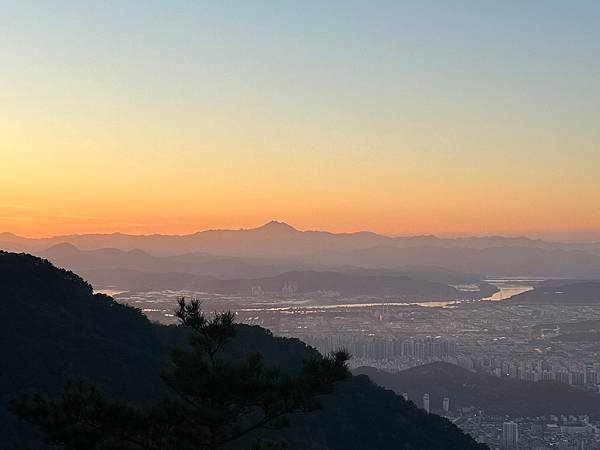 2023 韓國釜山痛風之旅 大邱 前山公園夜景