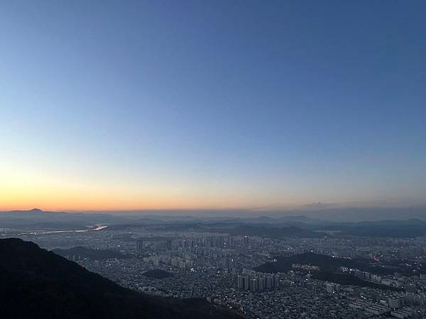 2023 韓國釜山痛風之旅 大邱 前山公園夜景