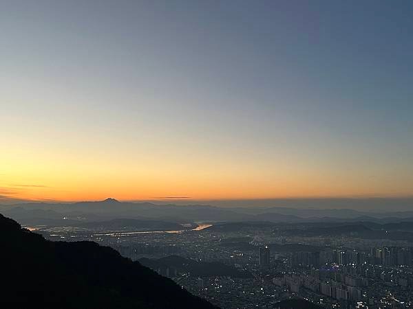 2023 韓國釜山痛風之旅 大邱 前山公園夜景