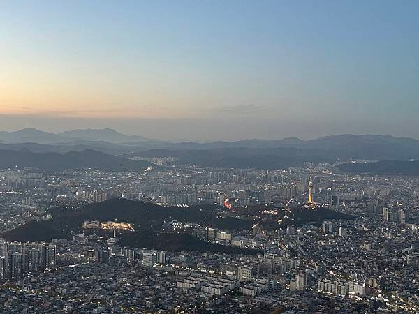 2023 韓國釜山痛風之旅 大邱 前山公園夜景