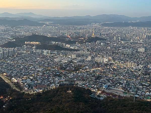 2023 韓國釜山痛風之旅 大邱 前山公園夜景