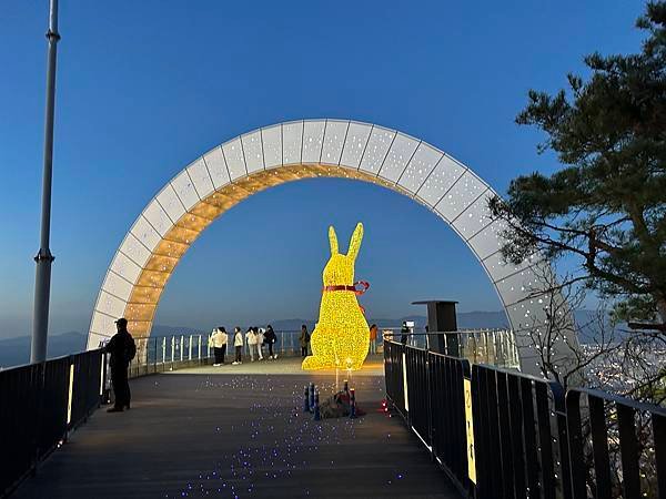 2023 韓國釜山痛風之旅 大邱 前山公園夜景