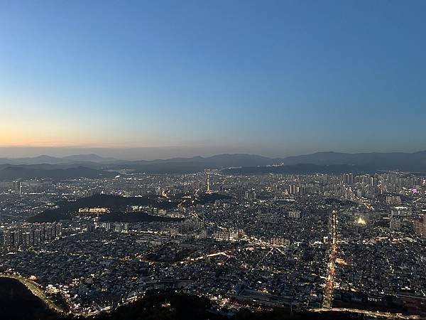 2023 韓國釜山痛風之旅 大邱 前山公園夜景