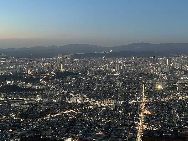 2023 韓國釜山痛風之旅 大邱 前山公園夜景