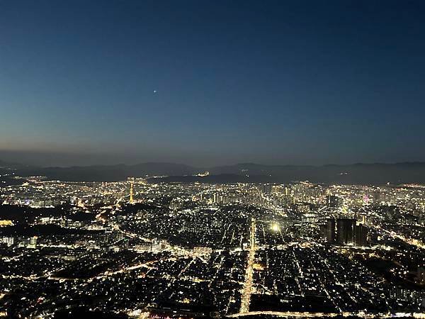 2023 韓國釜山痛風之旅 大邱 前山公園夜景