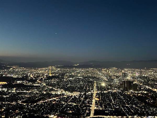 2023 韓國釜山痛風之旅 大邱 前山公園夜景