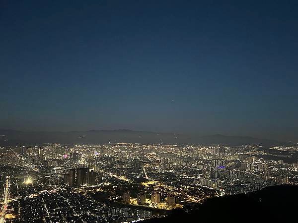 2023 韓國釜山痛風之旅 大邱 前山公園夜景