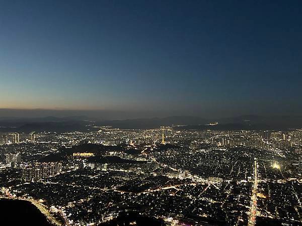 2023 韓國釜山痛風之旅 大邱 前山公園夜景