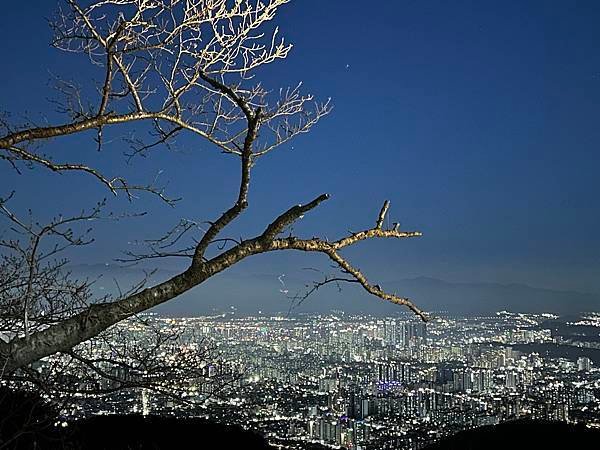 2023 韓國釜山痛風之旅 大邱 前山公園夜景