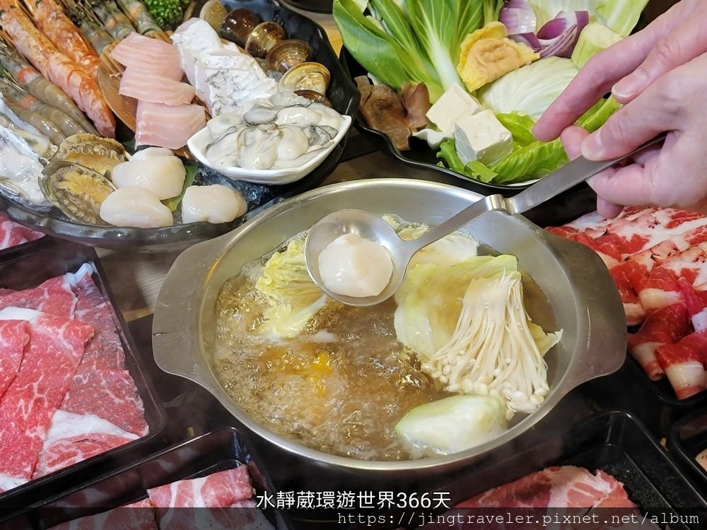 桃園火鍋【山崎昆布鍋物】藝文店 精緻肉品、蔬食自助468吃到飽 單點、套餐、全天候吃鍋@水靜葳環遊世界366天 (34).jpg