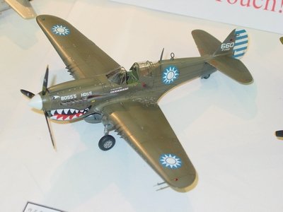 第二次世界大戰  P-40 戰鷹式戰鬥機   Warhawk