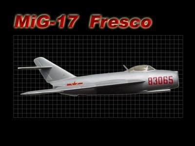 MiG-17 壁畫式戰鬥機  Fresco