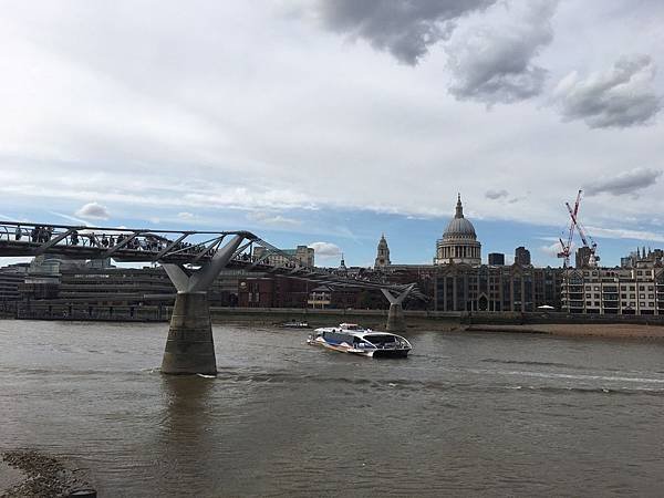 St Paul%5Cs Cathedral+Millennium Bridge