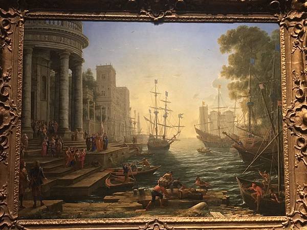 The National Gallery-Seaport with the Embarkation of Saint Ursula