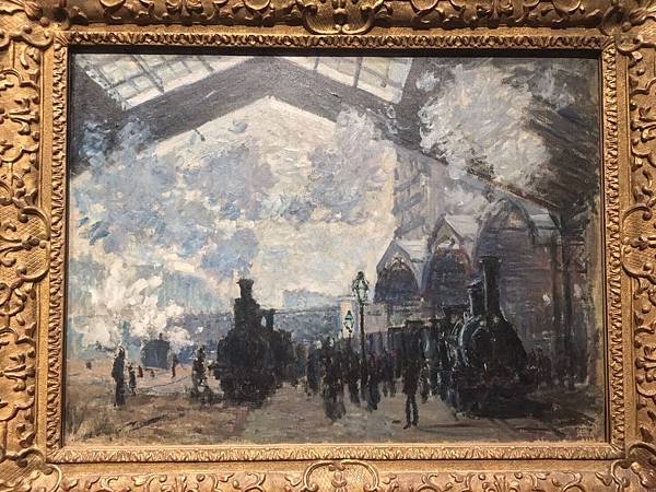 The National Gallery-The Gare St-Lazare