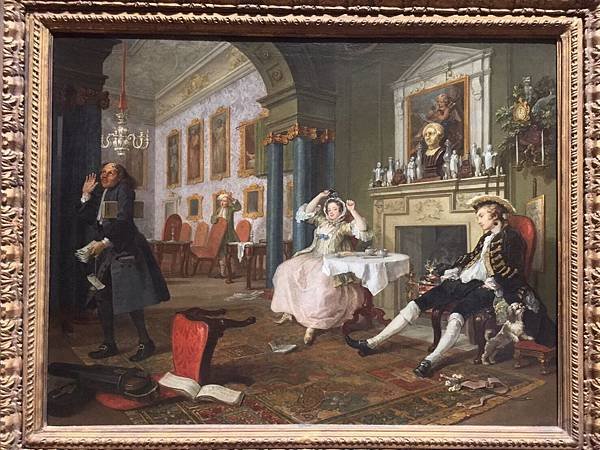 The National Gallery-Marriage A-la-Mode:The Tete a tete