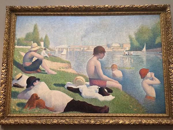 The National Gallery-Bathers at Asnières