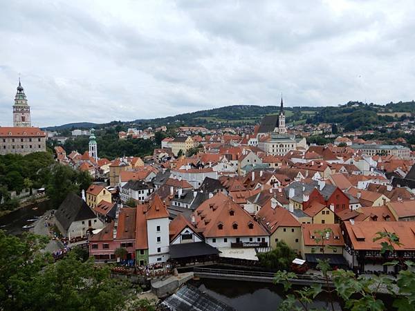 【捷克%2F契斯基庫倫洛夫 Český Krumlov】Český Krumlov Castle 庫倫洛夫城堡(觀景台)