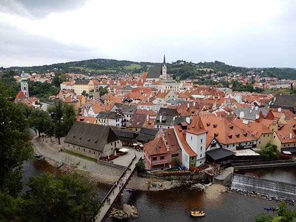 【捷克%2F契斯基庫倫洛夫 Český Krumlov】Český Krumlov Castle 庫倫洛夫城堡(觀景台)