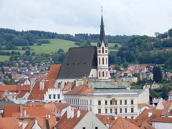 【捷克%2F契斯基庫倫洛夫 Český Krumlov】Český Krumlov Castle 庫倫洛夫城堡(觀景台)