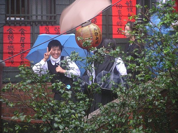 991021-梅姬vs日本學生02.JPG