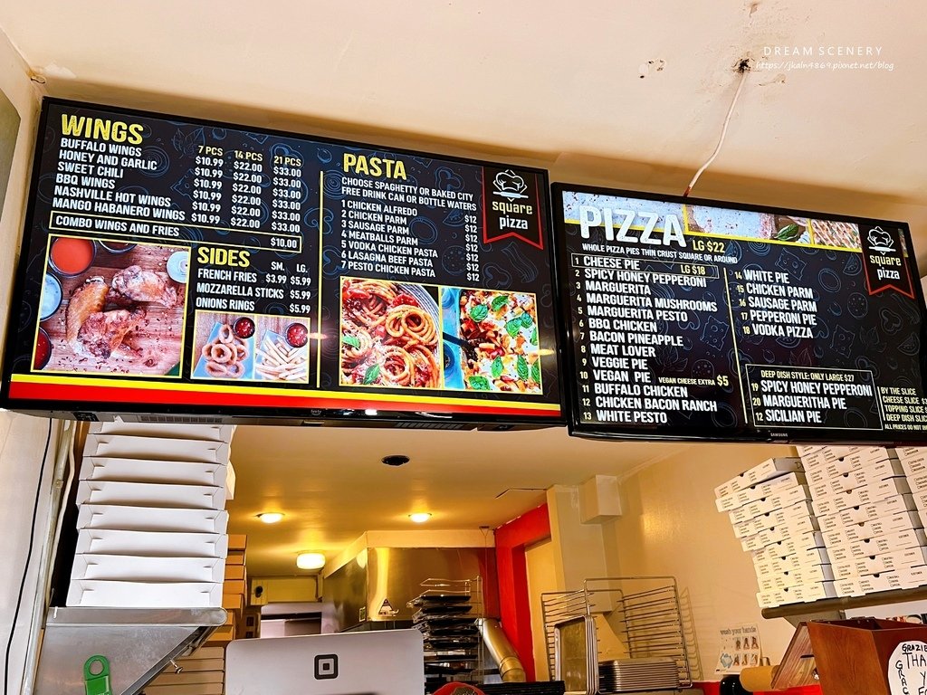 【美國-New York】美味的街邊披薩店│Square p