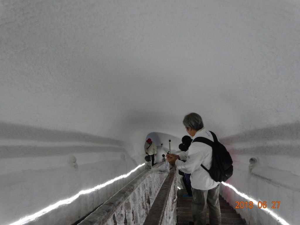 萬年冰洞     懸空棧道