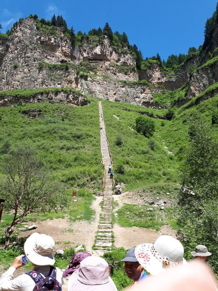 萬年冰洞     懸空棧道