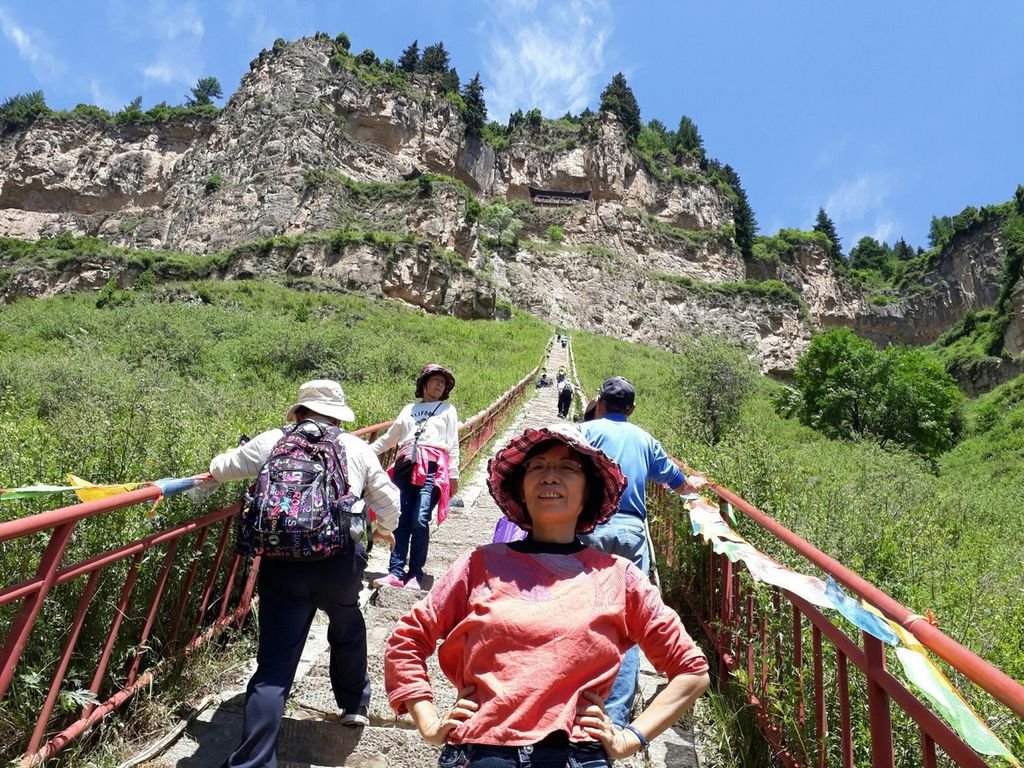 萬年冰洞     懸空棧道