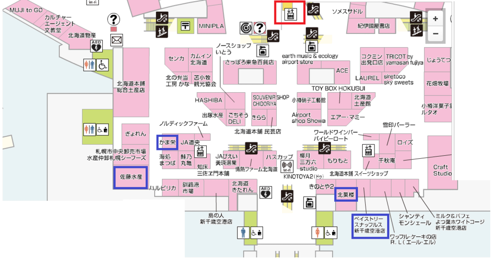 05.10 新千歲空港2F 電梯